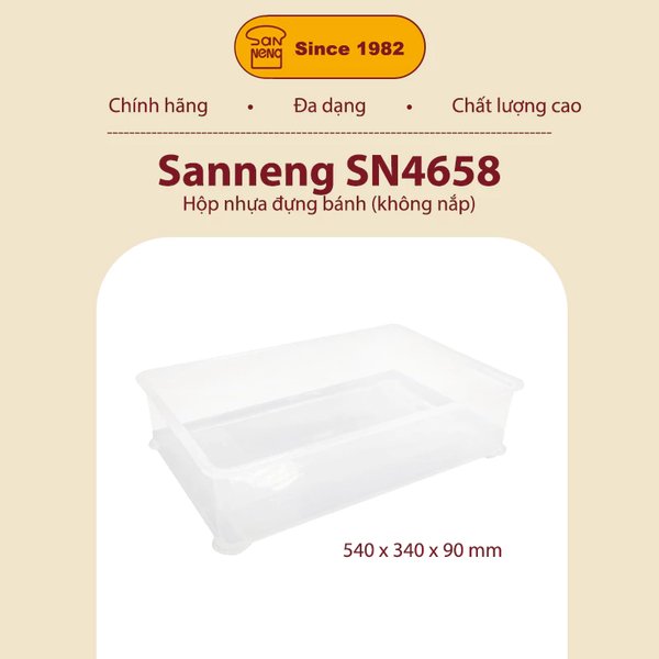 Hộp nhựa đựng bánh cao SN4658